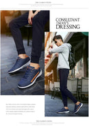 tênis de couro masculino casual